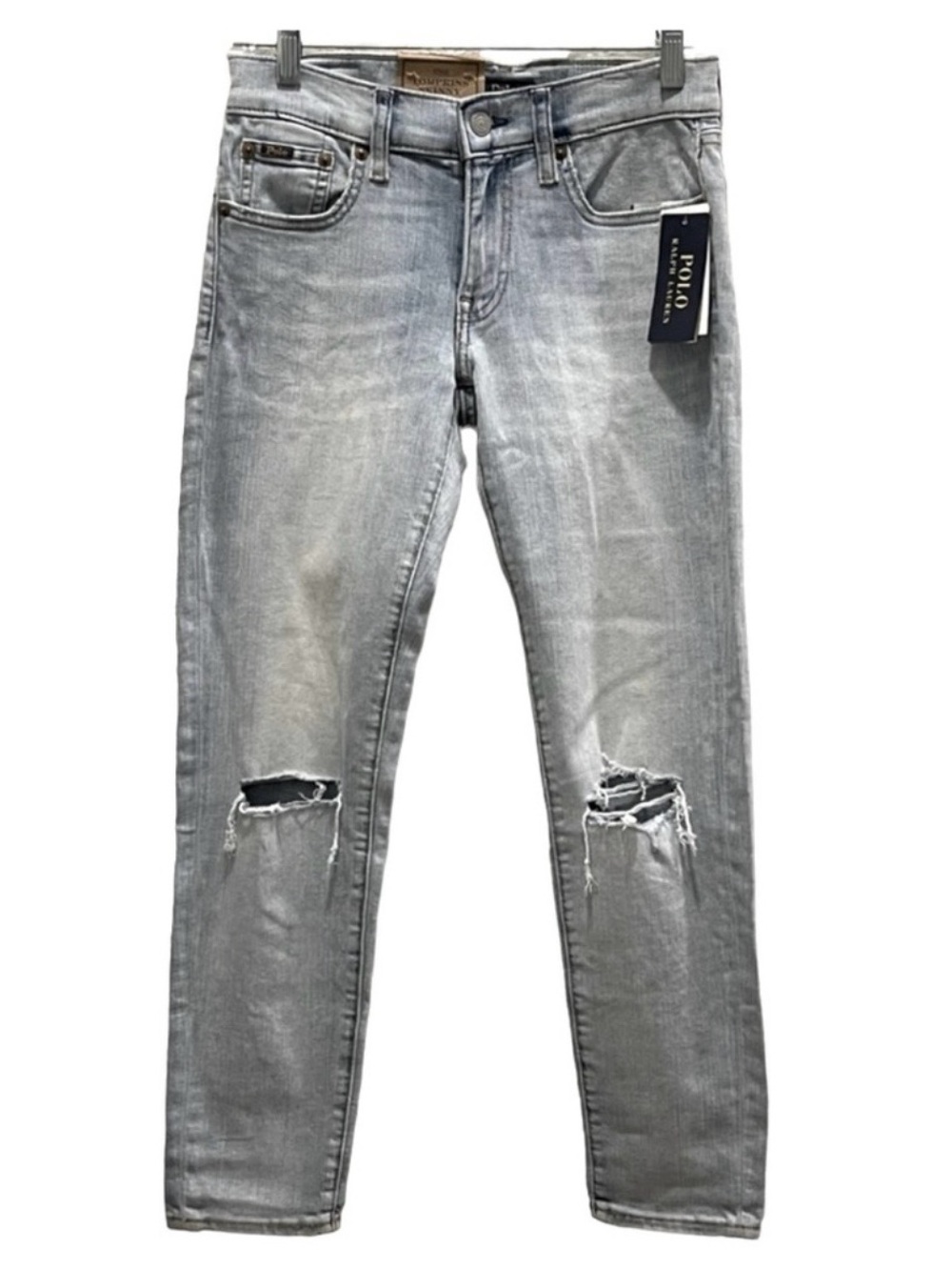 Polo Ralph Lauren The Tompkins Skinny Crop Jeans Size 25 New